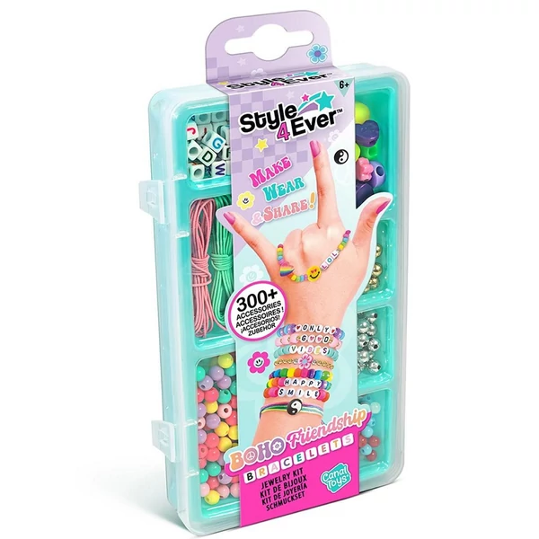 Style 4 Ever Boho bartságkarkötő-készítő mini készlet