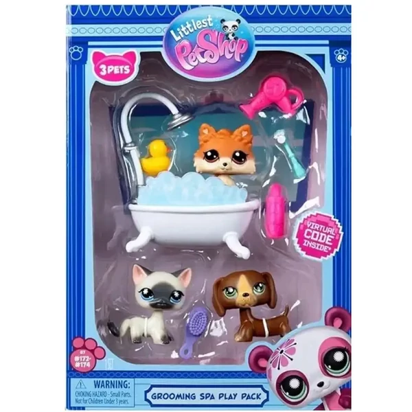 Littlest Pet Shop: Spa 3db-os figura csomag