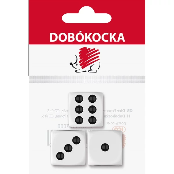 ICO: SÜNI dobókocka 3db-os szett