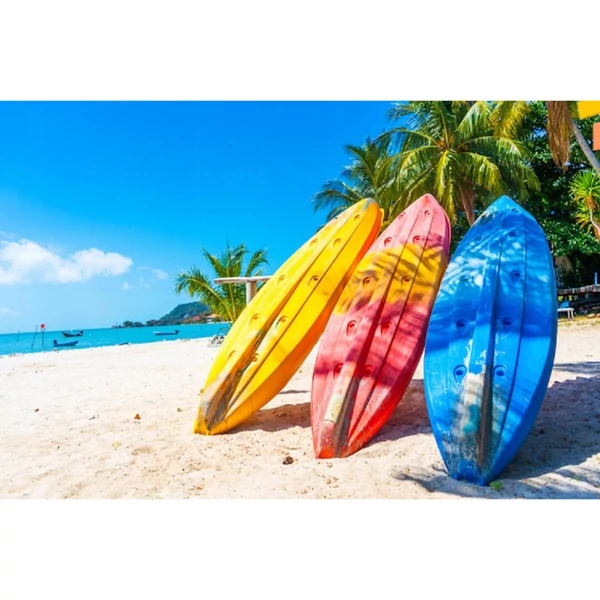 Gyémántszemes kirakó: Szörfdeszka gyémántfestő szett 40x50cm