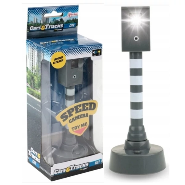 VehiCool Traffipax fénnyel és hanggal