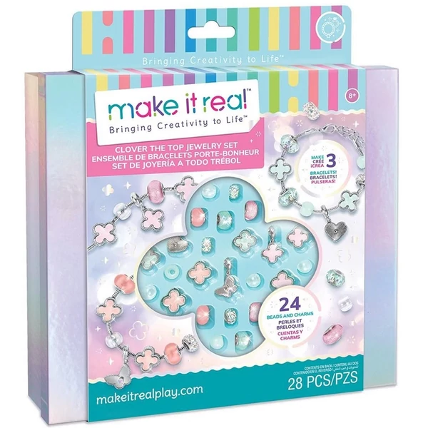 Make It Real: Négylevelű szerencse karkötők