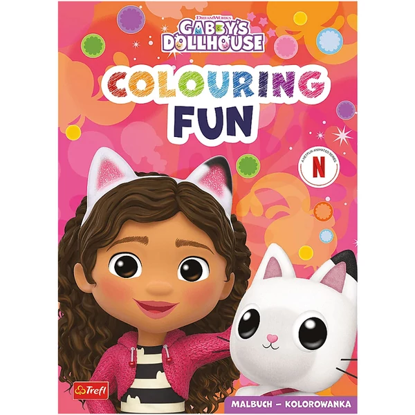 Gabi babaháza: Gabi és Pandi Mancs kifestőkönyv - Trefl