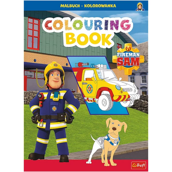 Sam a tűzoltó kifestőkönyv - Trefl