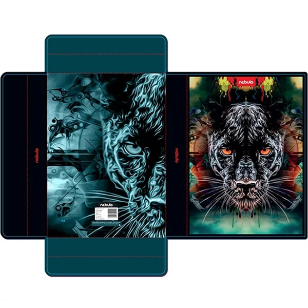 Nebulo: Hullámkarton füzetbox A/4-es méret Párduc