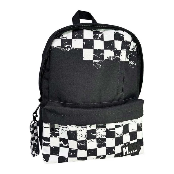 Luna: Must Team Chessboard lekerekített iskolatáska, hátizsák 32x17x42cm