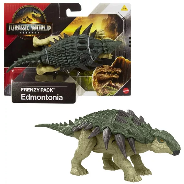 Jurassic World: Újjászületés Frenzy pack Edmontonia dinoszaurusz figura - Mattel