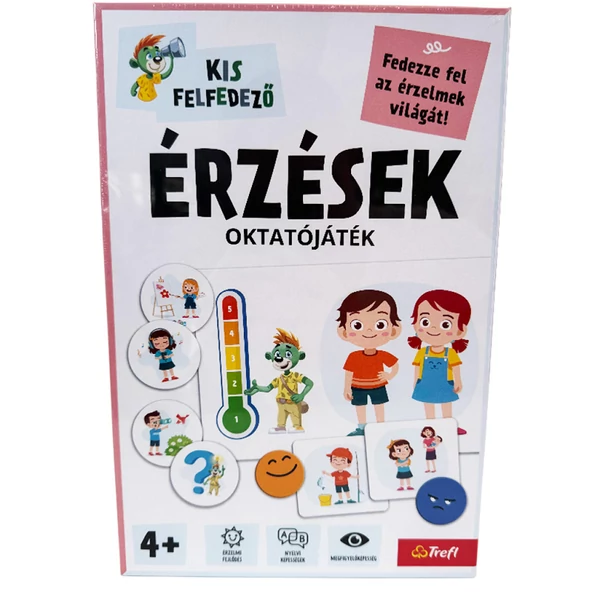 Kis felfedező: Érzések oktatójáték - Trefl
