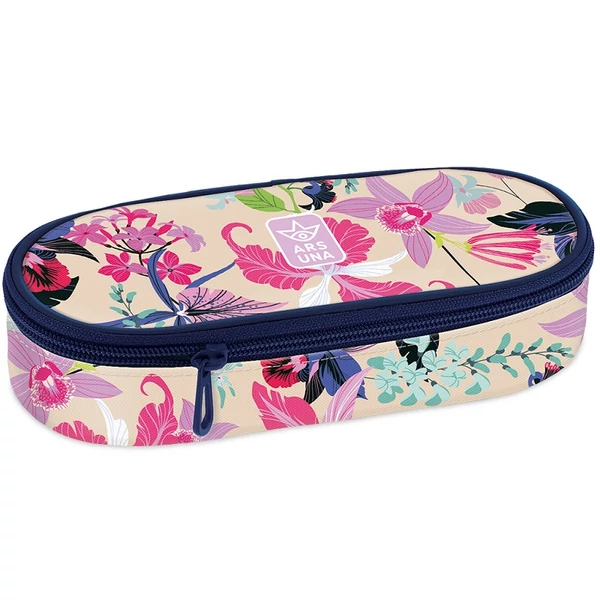 Ars Una: Beach flowers virágos nagy tolltartó 23x5,5x9cm