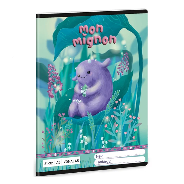 Ars Una: Mon Mignon vonalas füzet A/5 21-32