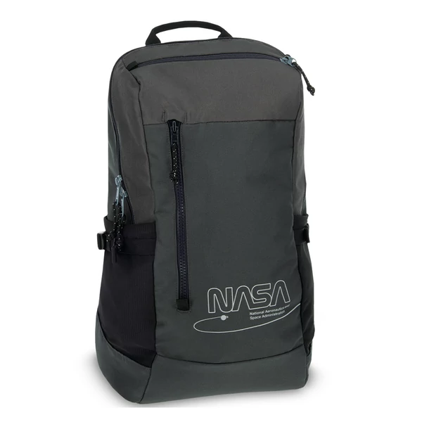 Ars Una: NASA szürke AU-16 iskolatáska, hátizsák 32x50x18cm