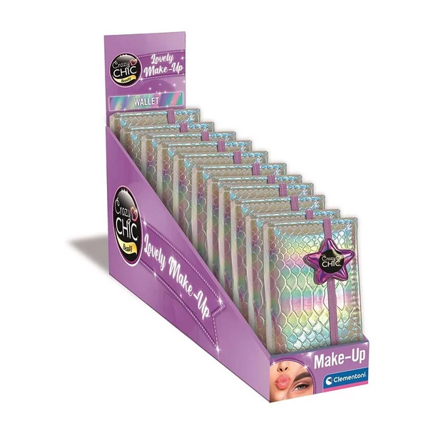 Crazy Chic: Pénztárca alakú sminkelő szett - Clementoni