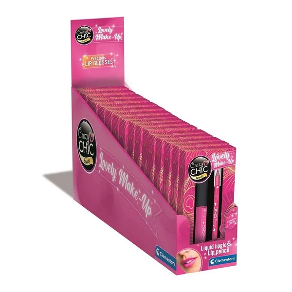 Crazy Chic: Pink szájfény és szemceruza - Clementoni