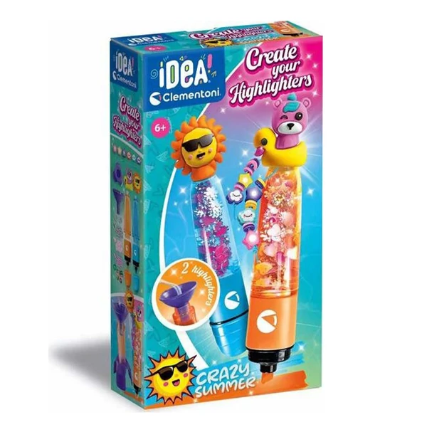 Idea! őrült nyár mini szövegkiemelő készítő szett - Clementoni