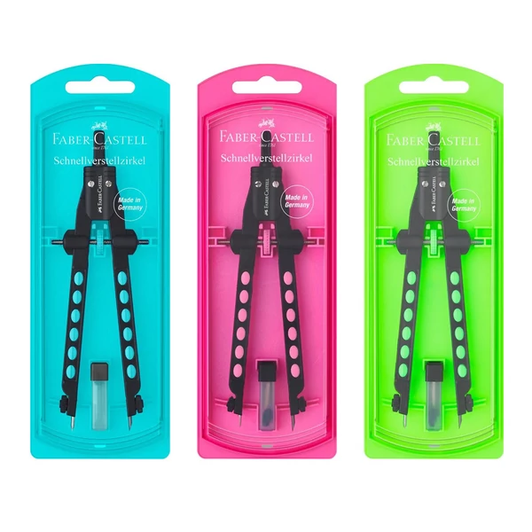 Faber-Castell: Grip Neo körző készlet gyorsállítóval többféle 1db