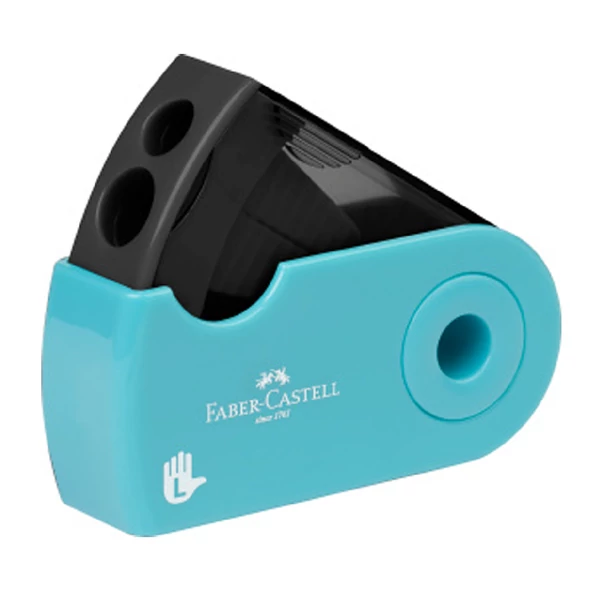 Faber-Castell: Sleeve dupla hegyező türkiz színben