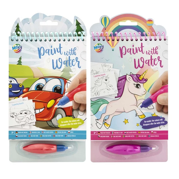 Fess vízzel 5 lapos 23x14cm többféle