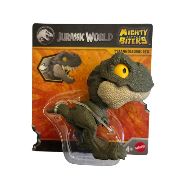Jurassic World: Harapós mini Tyrannosaurus Rex figura - Mattel