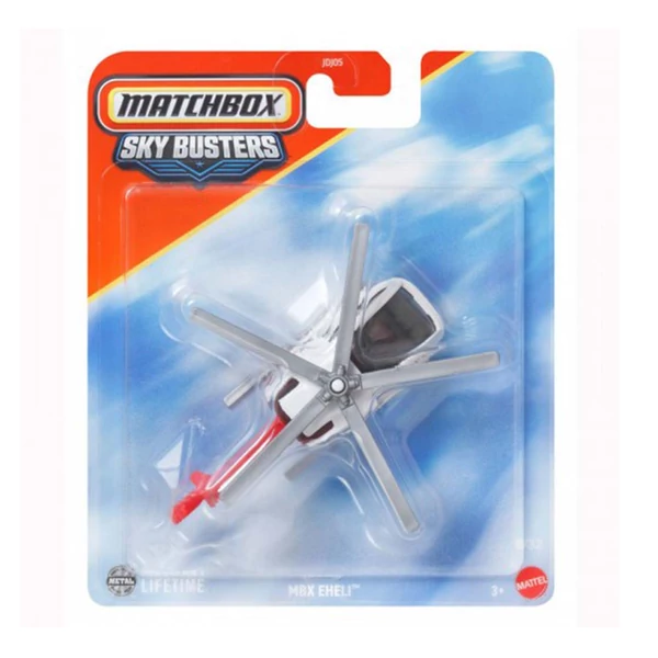 Matchbox Sky Busters: MBX Eheli helikopter modell 1/64 - Mattel