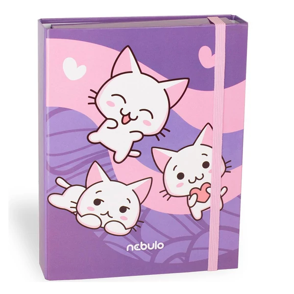 Nebulo: Füzetbox A/5-ös méret Cica