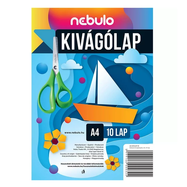 Nebulo: Kivágólap A/4-es 10lap