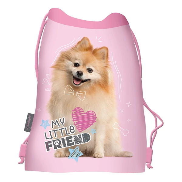 My little friend kutyás tornazsák, sportzsák 43x32cm