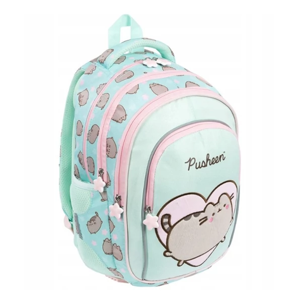 Pusheen menta iskolatáska, hátizsák BPL58 40x29x19cm