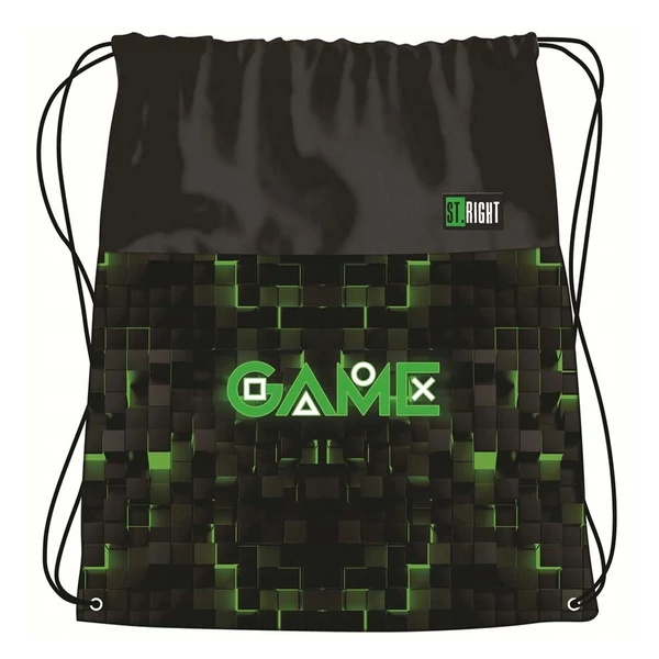 St.Right Green Game tornazsák, sportzsák 43x34cm