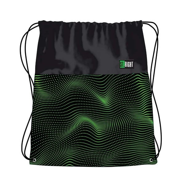 St.Right Green Halftone tornazsák, sportzsák 43x34cm