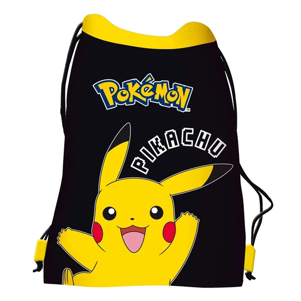 St.Right Pokémon Pikachu tornazsák, sportzsák 34x43cm