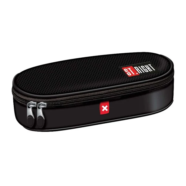 St.Right X White ovális tolltartó PC01 23x9,5x6cm