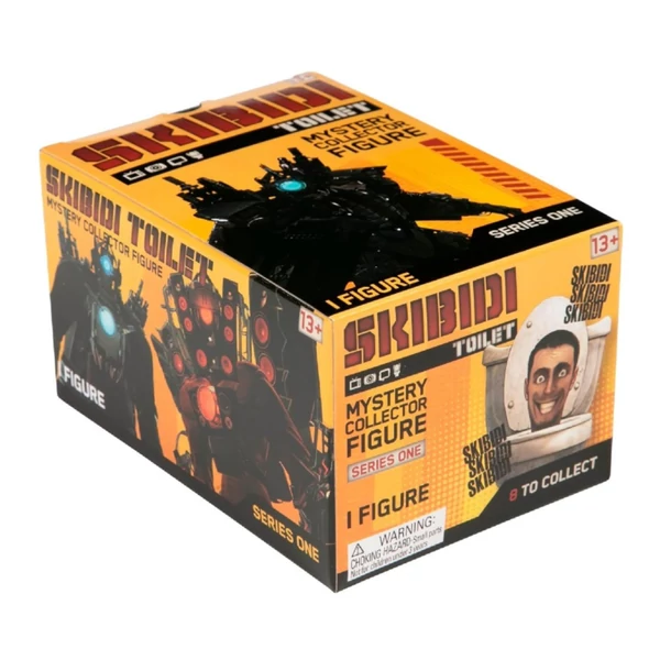 Skibidi Toilet WC meglepetés figura szett 1db