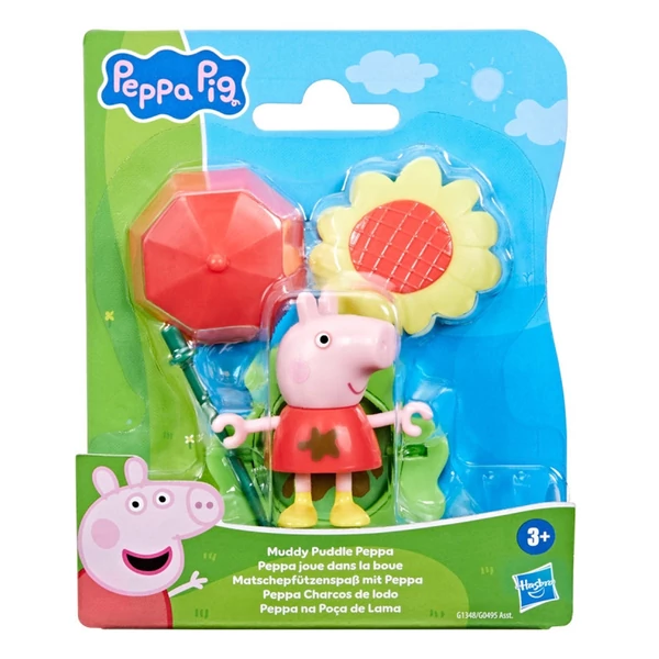 Peppa Malac: Sáros pocsolyás barátok - Peppa játékfigura - Hasbro