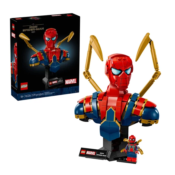 LEGO® Marvel: Vas Pókember mellszobor (76326)