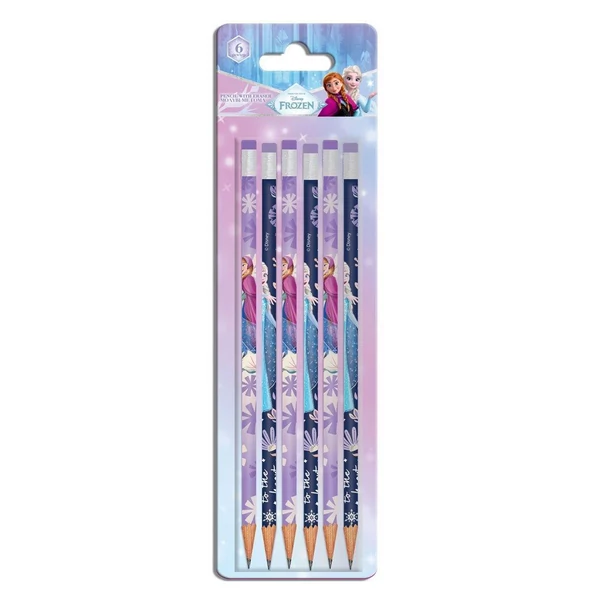 Luna: Jégvarázs 2 radíros grafitceruza 6db-os szett