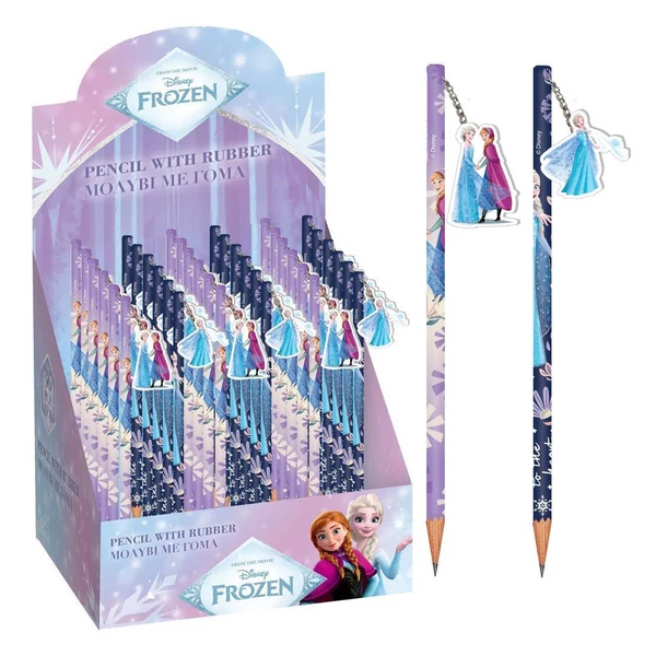 Luna: Jégvarázs 2 testvérek grafitceruza radírral, kétféle változatban 1db