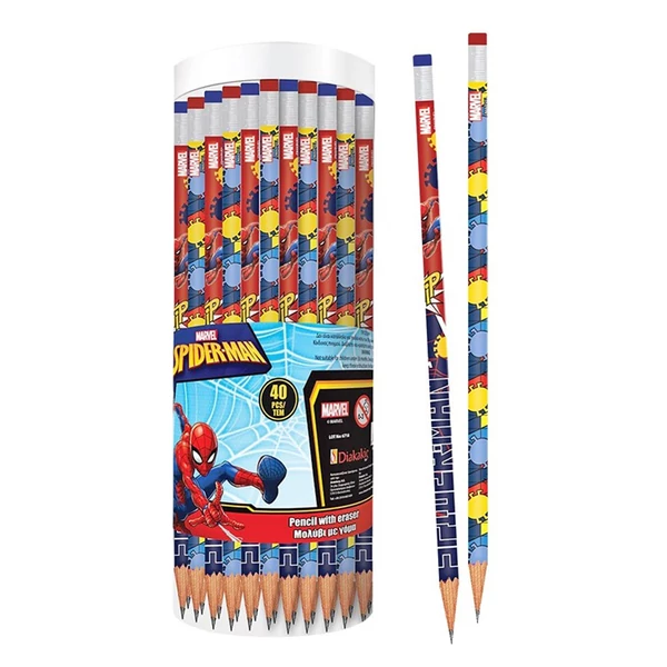 Luna: Pókember radíros grafitceruza, kétféle változatban 1db