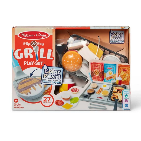 Melissa&Doug: Water Wow! - Flip&Fry Sütős szett - Spin Master