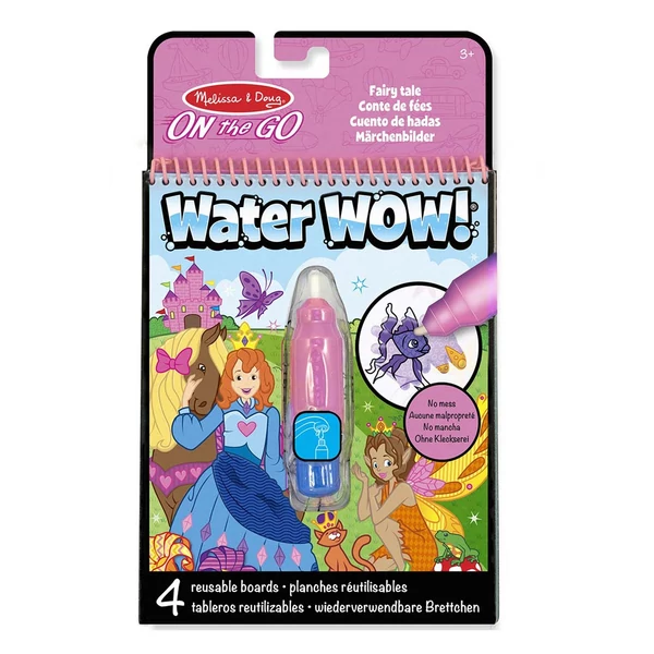 Melissa&Doug: Water WOW! Rajzolás vízzel - Tündérek – Spin Master