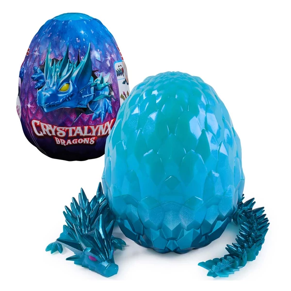 Így neveld a sárkányodat: Crystalynx Sárkánytojás – Spin Master