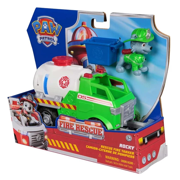 Mancs őrjárat Fire Rescue: Rocky járműve - Spin Master