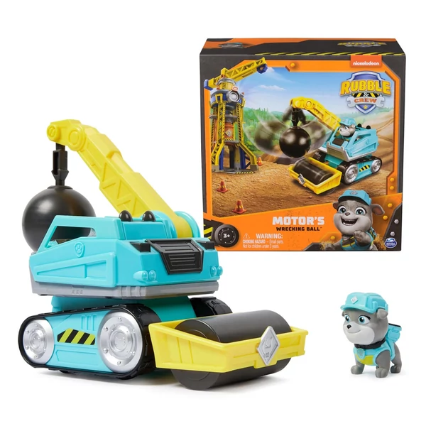 Mancs őrjárat: Rubble és csapata Motor faltörő járműve - Spin Master