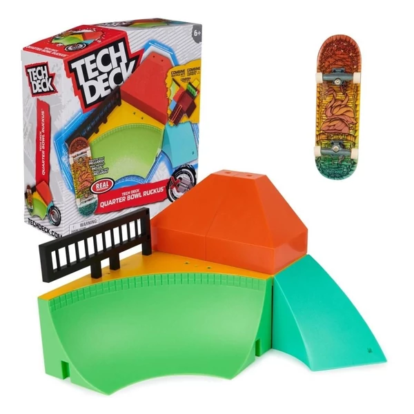 Tech Deck: X-Connect Quarter Bowl Ruckus pályaszett - Spin Master