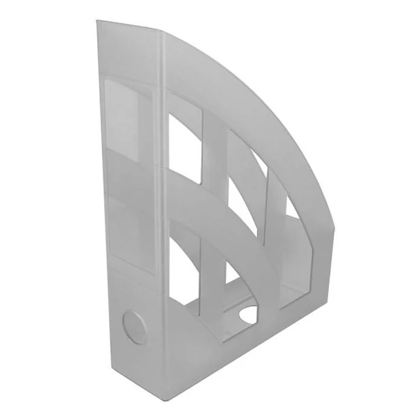 Spirit: Füstszürke műanyag irattartó papucs A4-es méretben