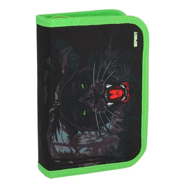 Spirit: Párduc mintás töltött kihajtható tolltartó 28db-os