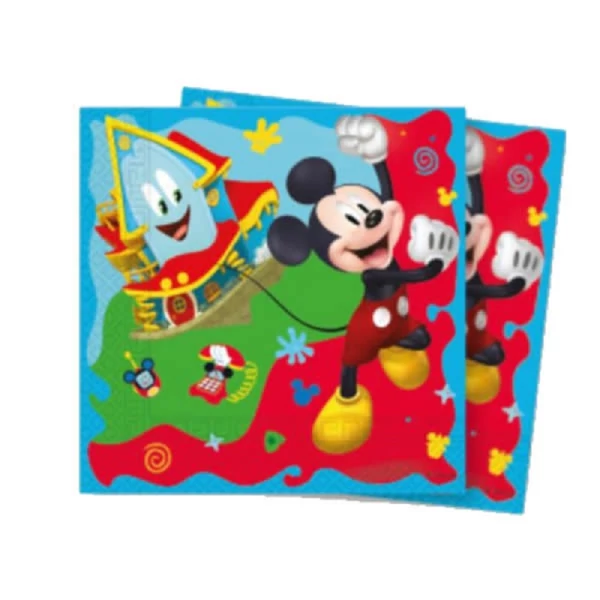 Mickey egeres party szalvéta 20db-os kiszerelésben