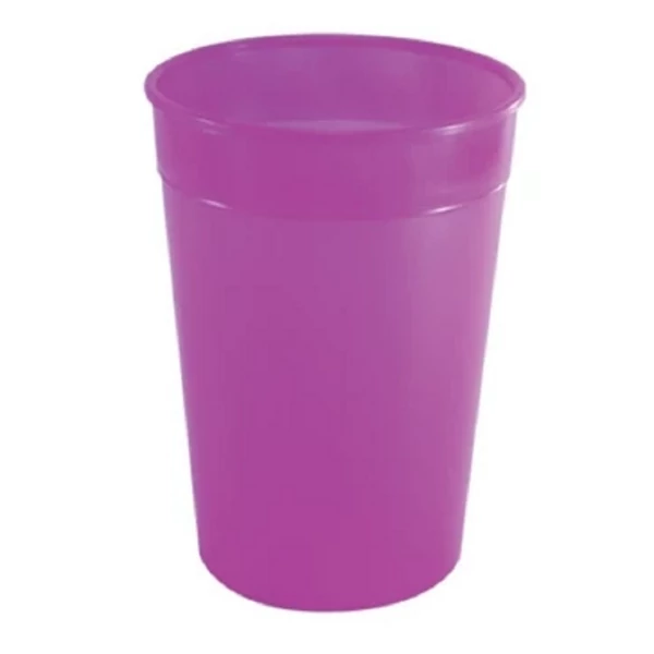 Műanyag pohár többféle színben 3dl