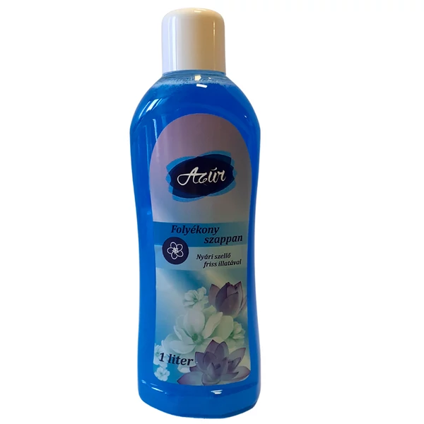 Azúr folyékony szappan utántöltő nyári szellő ízben 1L