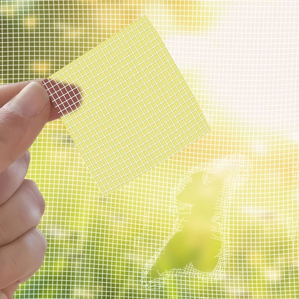 Garden of eden fehér színű szúnyogháló javítófolt 10x10cm 4db-os kiszerelésben 11610WH