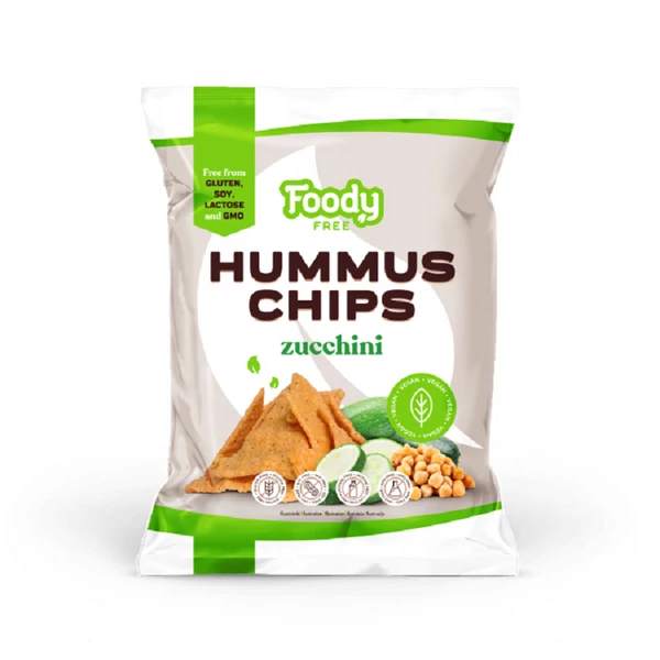 Foody free humuschips cukkinivel 50g